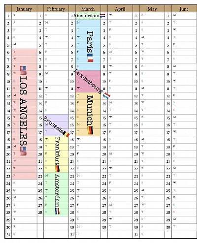 2026上半期スケジュール